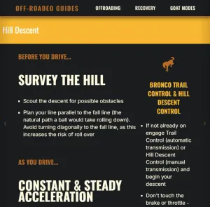 Off-Roadeo Guides screenshot