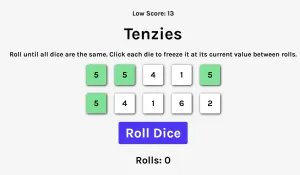 Tensies screenshot