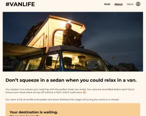 VanLife screenshot