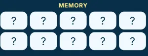 Memory Matching Game screenshot
