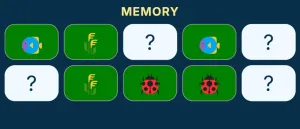 Memory Matching Game screenshot